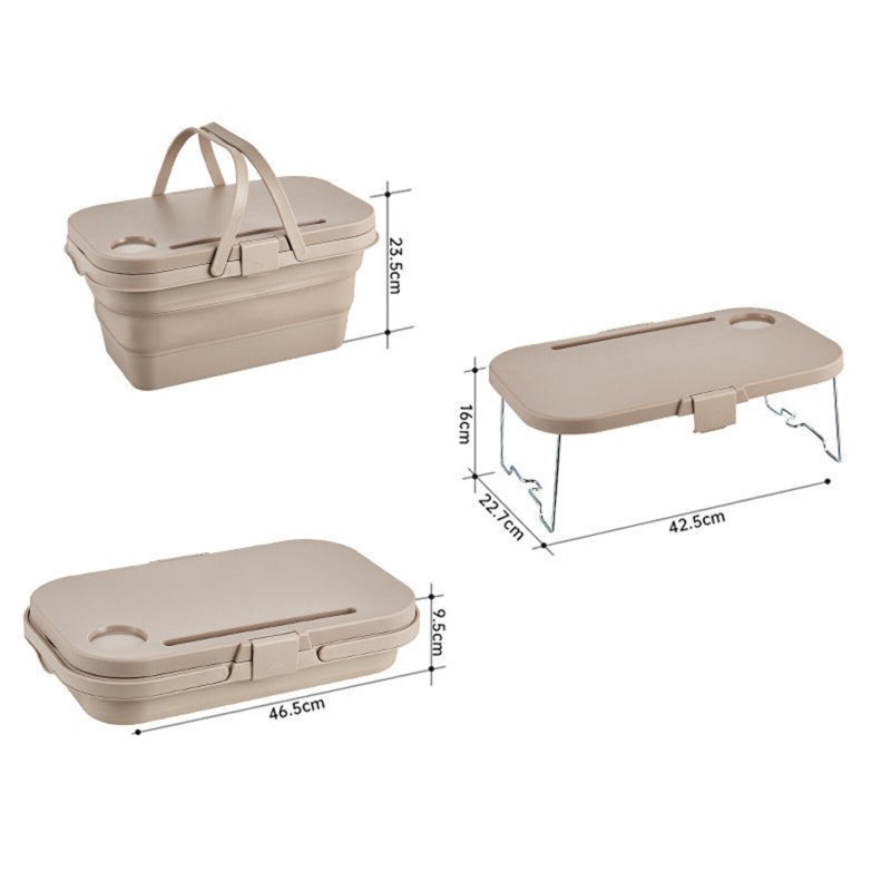 Coș de picnic pliabil 3in1