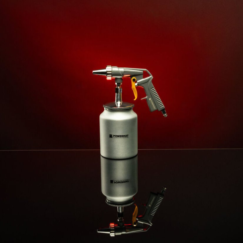 Pieskovacia pištoľ Powermat 1000 ml – pneumatická, 8 bar, 160 l/min