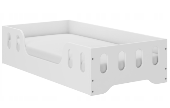 Gyermekágy LAKI 160 x 80 cm fehér