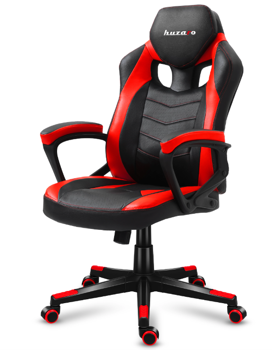 Kvalitní herní křeslo červené barvy FORCE 2.5