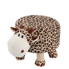 Kinderhocker mit Giraffenmotiv