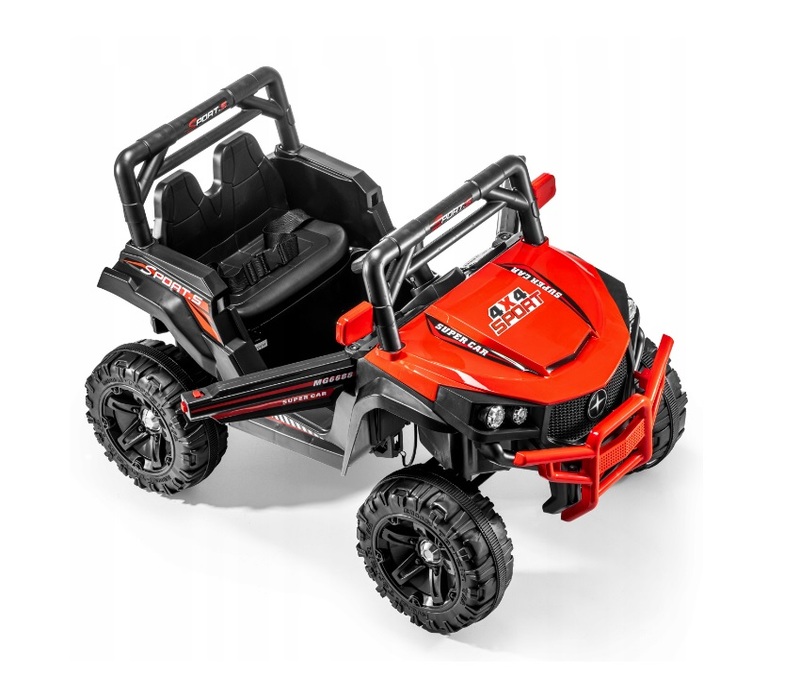 Уникална детска акумулаторна количка G37 червена