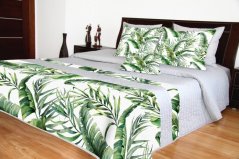 Steppelt luxus ágytakarók, Zöld levél mintával