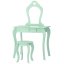 Toilette per bambini color verde menta