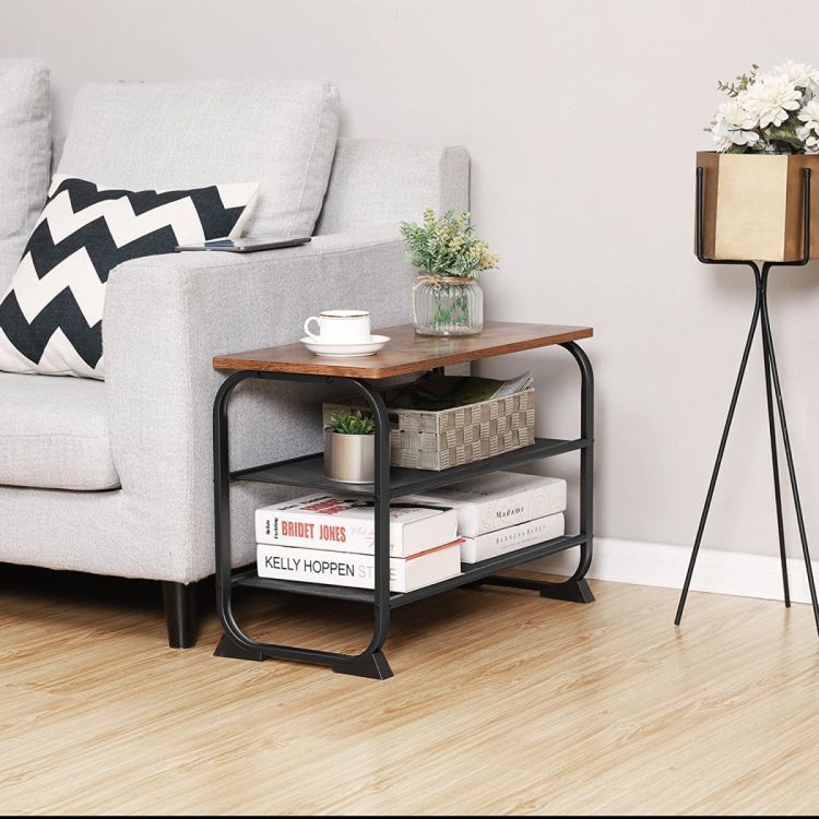 Loft Schuhregal mit Sitz - 2 Fachböden, Tragfähigkeit 90 kg