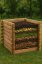 Compostiera in legno da giardino 640L