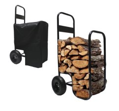 Prepravný vozík na krbové drevo