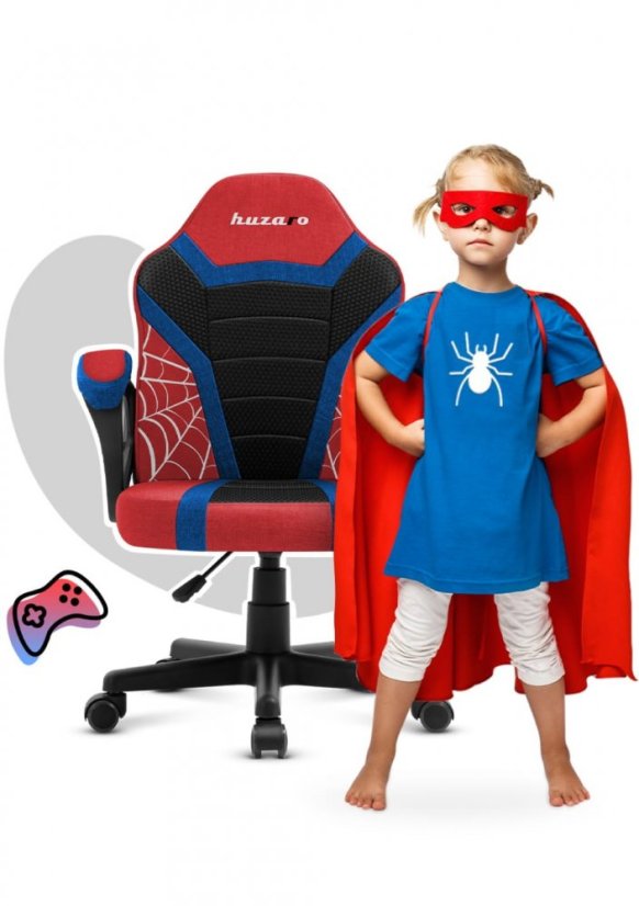 Pohodlné dětské herní křeslo s motivem SPIDERMAN