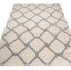 Covor gri-crem CANSAS cu efect 3D și model geometric - Dimensiunea covorului: Lăţime: 120 cm | Lungime: 170 cm