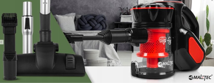 Ruční vysavač Vertical Turbo Cyclone 5v1 600W bezsáčkový