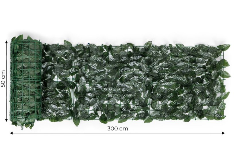 Umelý živý plot z brečtanu 300x50 cm
