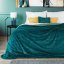 Cuvertură de pat monocoloră culoarea turcoaz