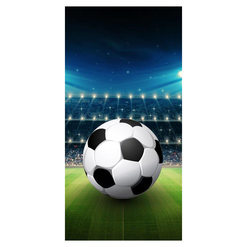 Plážová osuška pre nadšencov futbalu