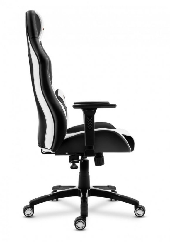 Бял геймърски стол FORCE 7.3 в модерен дизайн