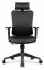 Ergonomická kancelárska stolička HC-1041 – čierna, s nastaviteľnou opierkou hlavy a bedier