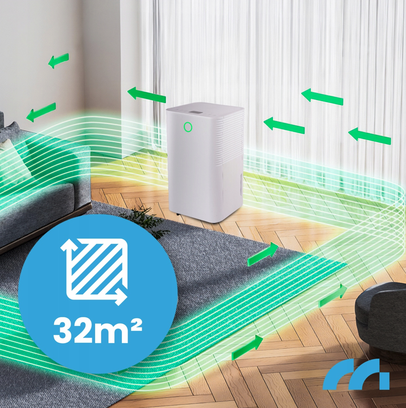 Inteligentný odvlhčovač vzduchu MalTec DH-12200