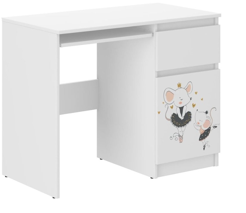 Kinderschreibtisch mit Maus 77x50x96 cm
