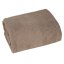Hochwertige Decke in dunklem Beige mit Waffelstruktur