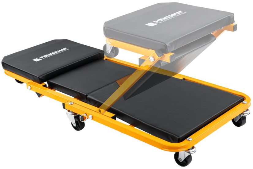 Ergonómikus műhelyfotel és szék 2in1 - 150 kg