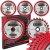 Set de lamele de ferăstrău pentru lemn 255 mm 30 mm - 5 buc
