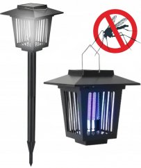 LED solární lampa proti hmyzu