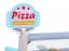 Hölzerne Pizzeria für Kinder mit Zubehör