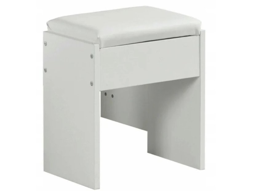 Tavolino cosmetico Hollywood con sgabello - eleganza, stile e praticità in un unico prodotto