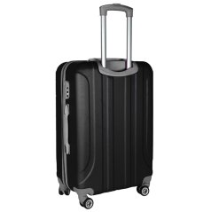Velký černý cestovní kufr 75 x 45 x 28 cm - 88l