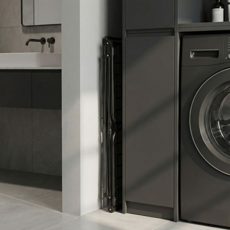 Raztegljiv sušilnik za perilo z veliko površino za sušenje 27 m