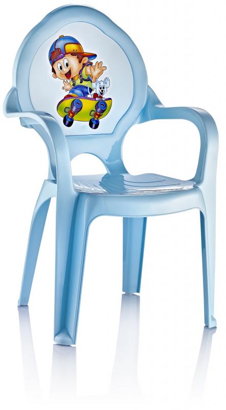 Scaun pentru copii - albastru - plastic - 1 bucată