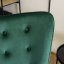 Hojdacie kreslo ELIS smaragdovozelené – štýl, pohodlie a relax v jednom