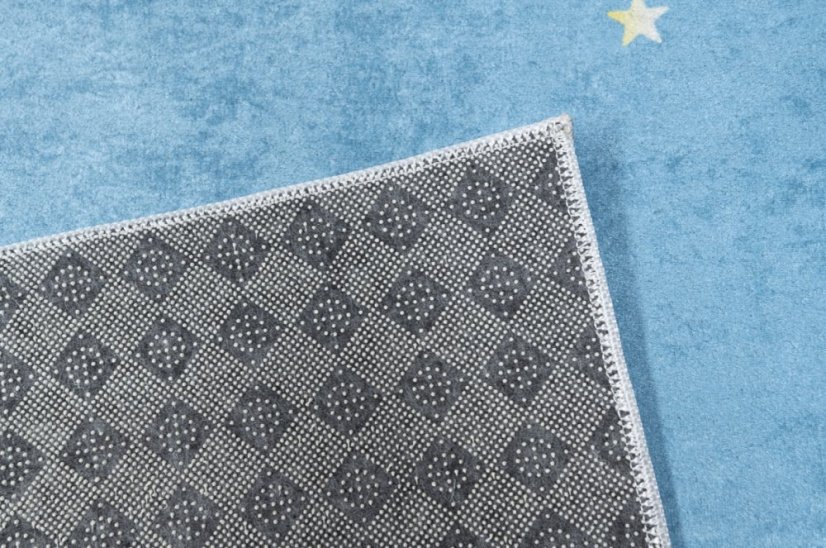 Kinderteppich blau mit Astronaut