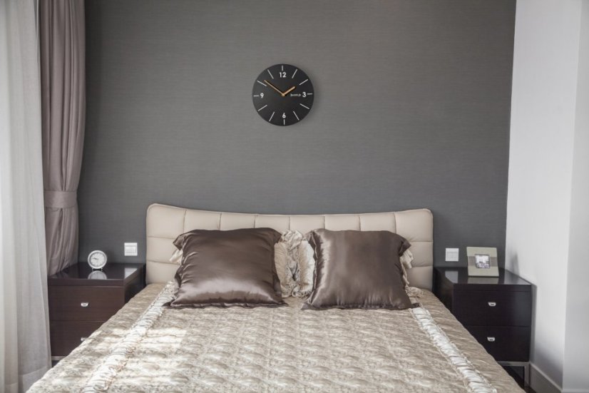 Designové nástěnné hodiny ve skandinávském stylu - 30 cm