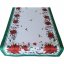 Karácsonyi asztali futó Karácsonyi rózsa - Asztalterítő mérete: Szélesség: 40 cm | Hossz: 140 cm