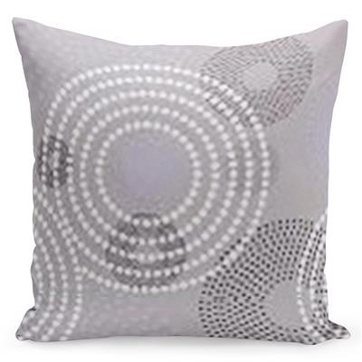 Béžova obliečka na vankúš so vzorom