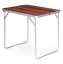 Klappbarer Catering-Tisch 80x60 cm mit Holzimitation