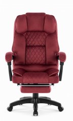 HC-1031 Ergonomska uredska stolica s osloncem za noge – bordo