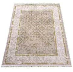 Modern vintage szőnyeg bézs arany keleti mintával