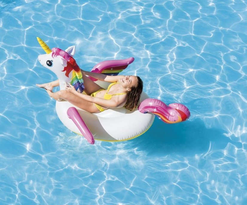 Aufblasbares Einhorn