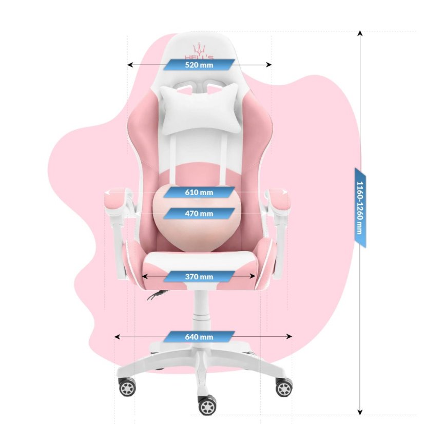 Gyermek játszószék rózsaszínben egy lánynak KIDS PINK- WHITE