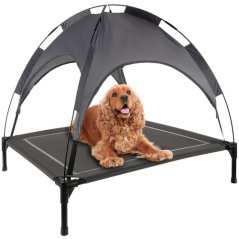 Überdachtes Hundehochbeet XXL