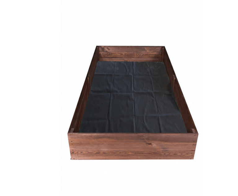 Prírodný impregnovaný vyvýšený drevený záhon 200 x 100 x 27 cm