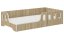 Detská posteľ Montessori 140 x 70 cm v dekore dub sonoma
