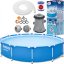 Piscina fuori terra con struttura 366 cm x 76 cm