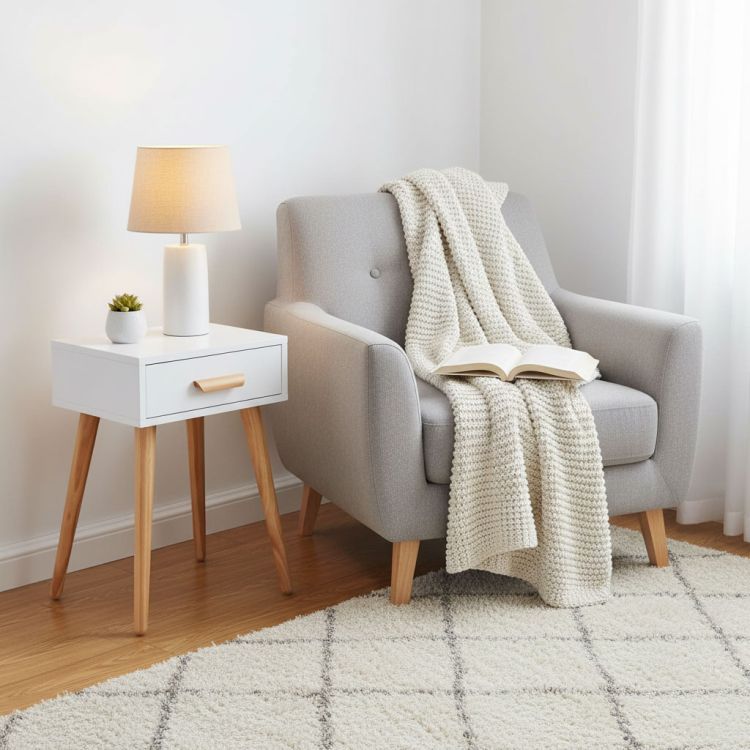 Moderný dekoračný stolík ModernHome