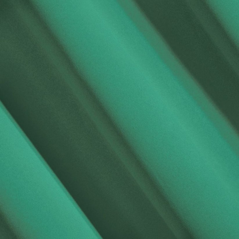 Grüne einfarbige Designer-Gardinen 135 x 270 cm