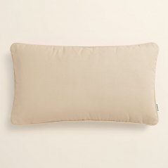 Elegantní povlak na polštář v béžové barvě 30 x 50 cm