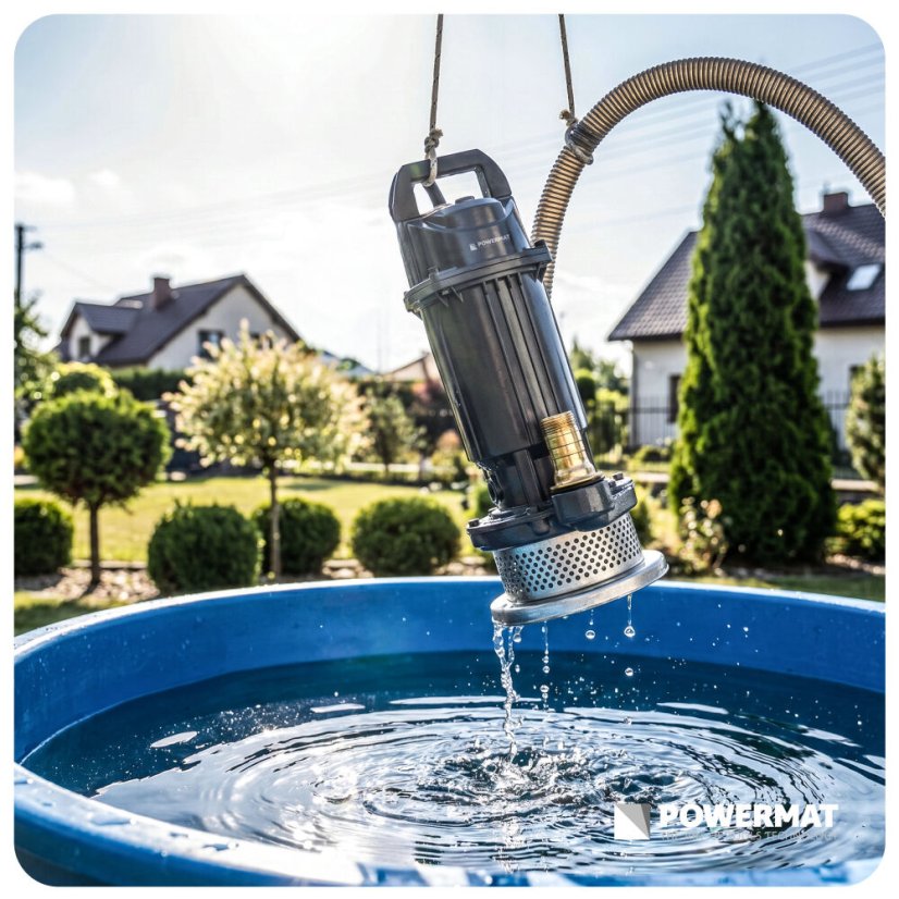 Ponorné čerpadlo pro čistou a znečištěnou vodu, 550 W, 7 500 l/h, 14 m