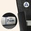 Vrtni set Corfu od 7 dijelova od poliratana - stol + 6 stolica