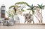 Eksotična safari stenska nalepka - Velikost: 120 x 240 cm